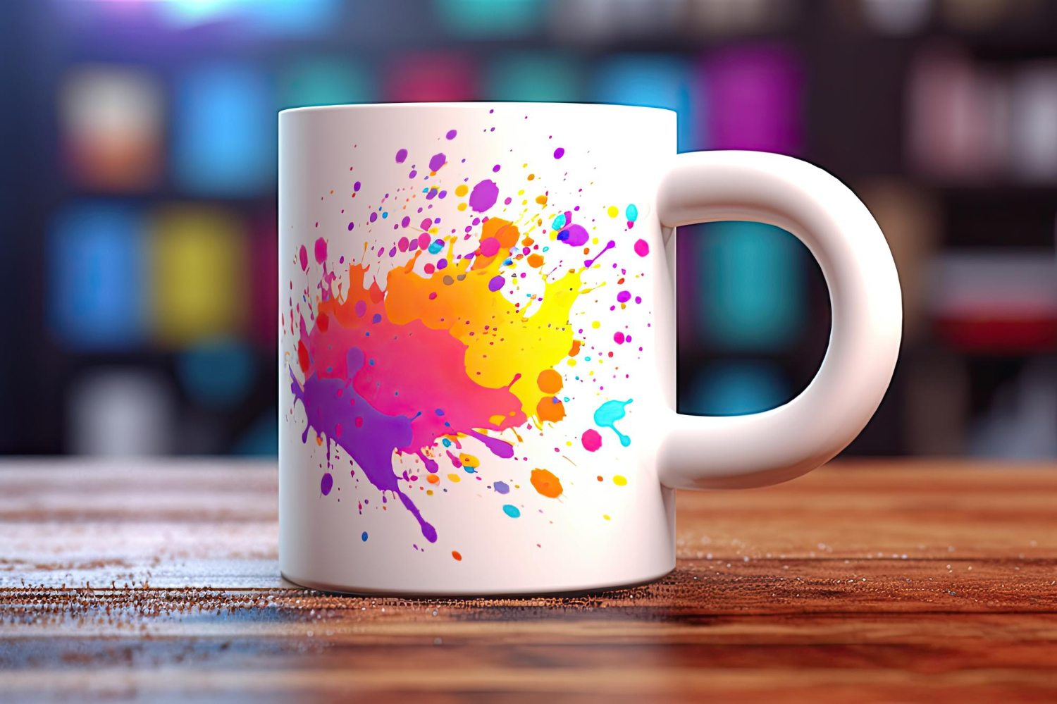 Image of painted mug.
