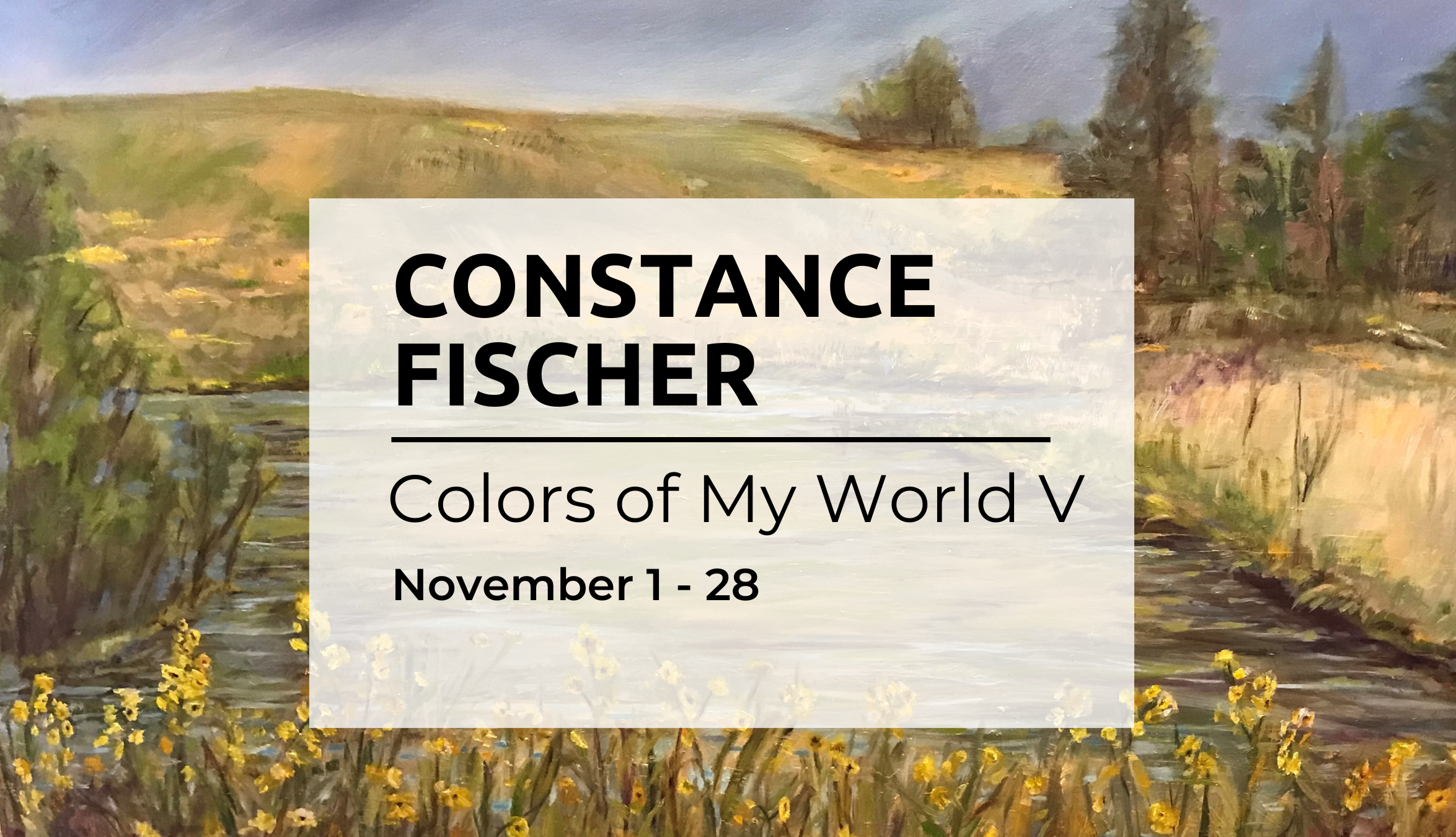 On Exhibit: "Colors of My World V"
