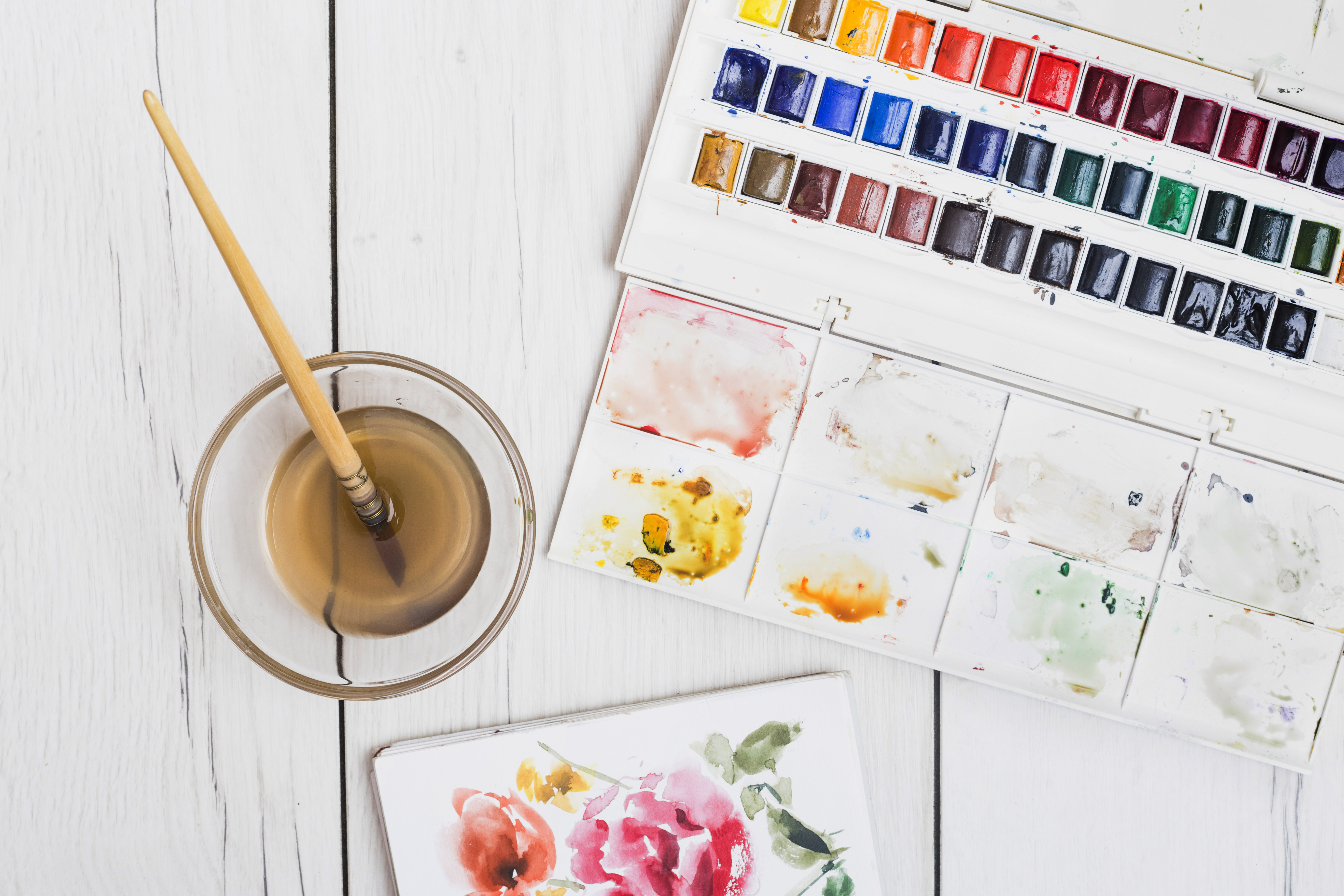 Snacks & Facts: Introduction to Watercolor