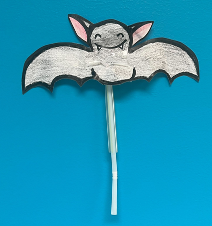 paper and straw bat