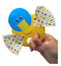 Colorful-round-duck-finger-puppet