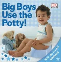 Big boys use the potty book cover