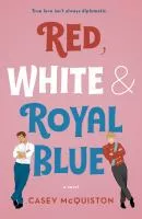Red, white & royal blue cover