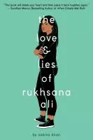 The Love & Lies of Rukhsana Ali book cover
