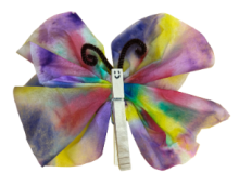 Colorful paper butterfly